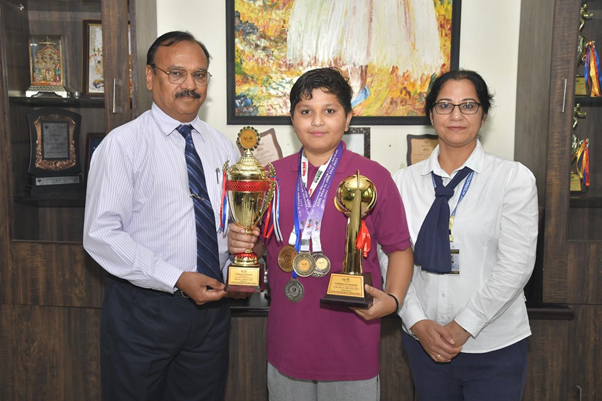 Dishant Thakur won Sub Youth Air Pistol ISSF - 2023