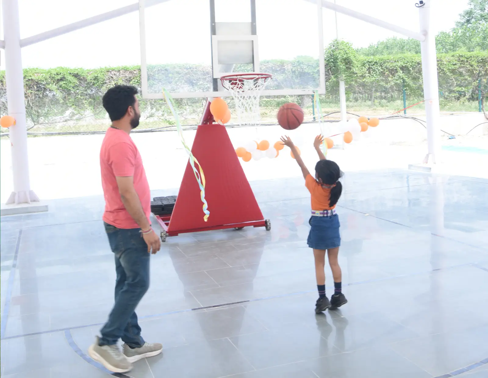 Inauguration of the New Basketball Court