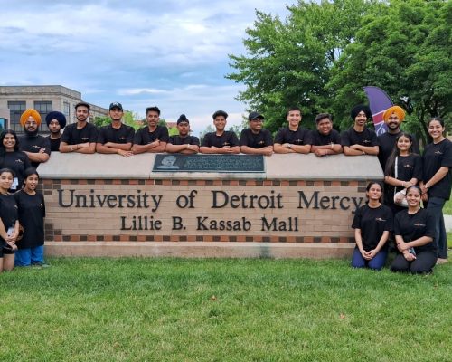 An inspiring visit to the University of Detroit, Michigan